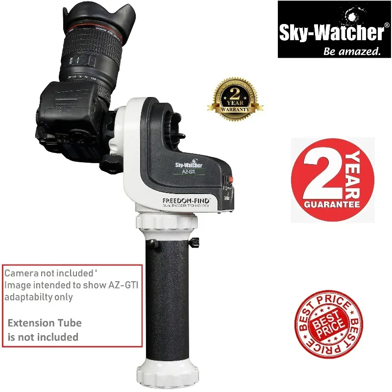 WI-FI GO-TO ALT-Azimuth Mount Head WIth Equatorial Mount Two Scopes Mode