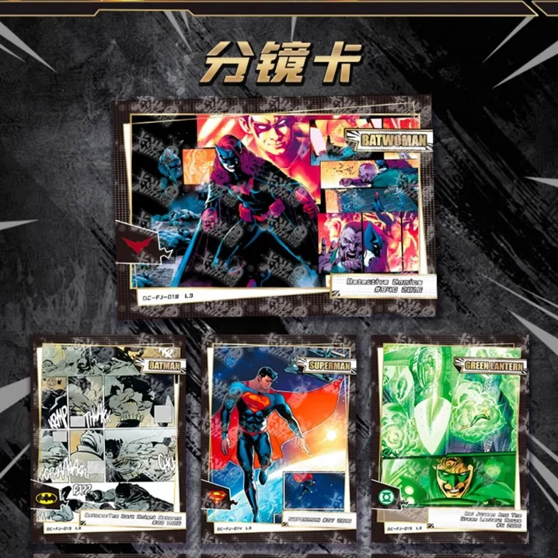 KAYOU Echte DC Second Wave verzamelkaarten Klassiek geborduurd verhaal Herdenkingskaarten Anime Randgeschenken