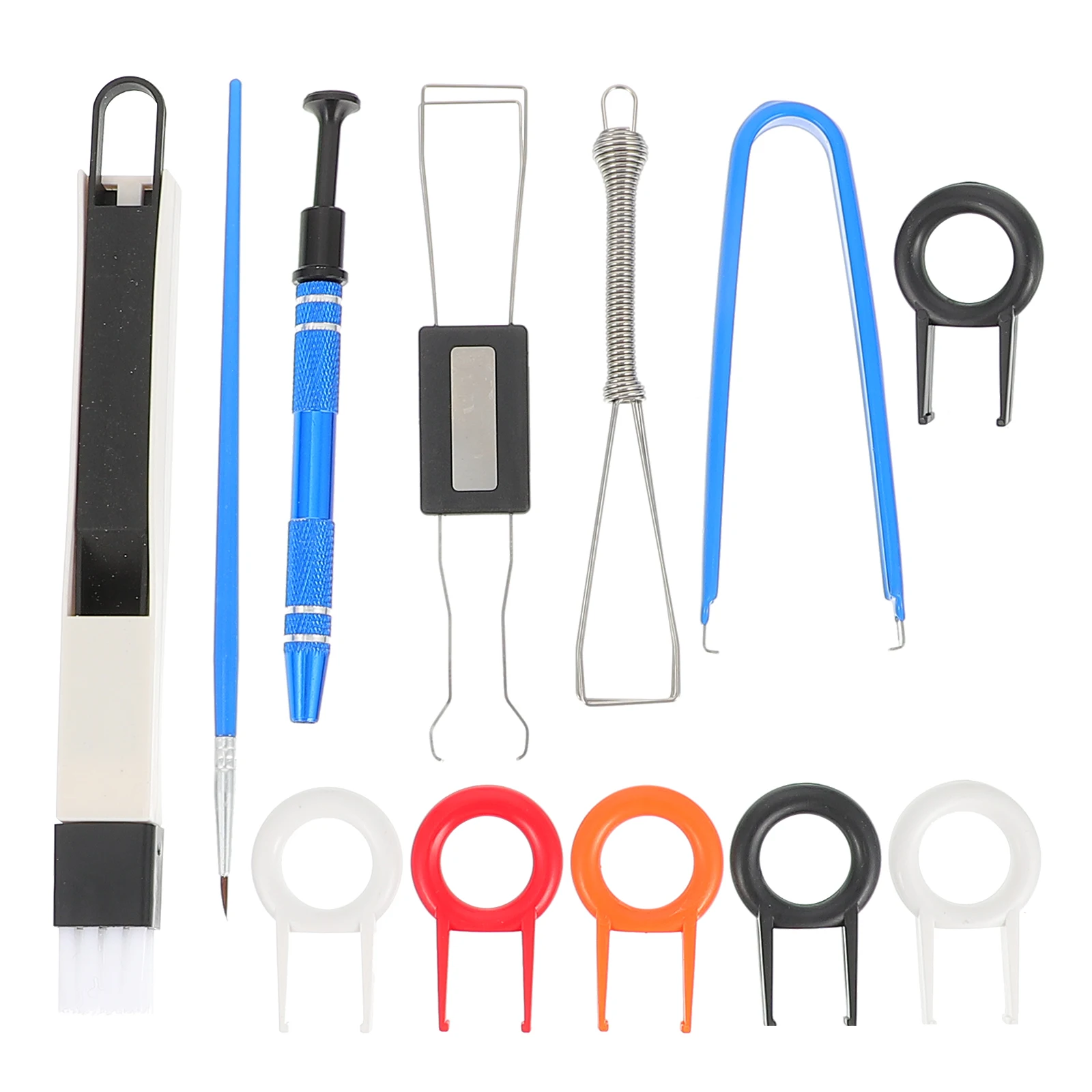 

Keycap Removal Tool Remover Brush Keycaps Cleaning Computer Keyboard Multi-function Tools