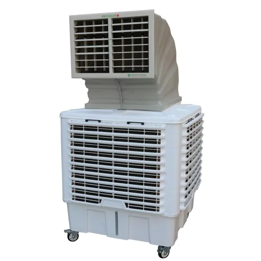 Industrial Evaporative Air Cooler, High Efficiency Cooling System, Portable Air Conditioner for Home and Office Use