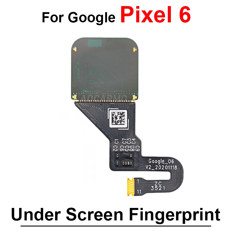 Under The Screen Fingerprint Sensor Home Buttons Flex Cable For Google Pixel 6 7 8 Pro 6A 6PRO 7Pro 7A 8Pro Replacement Part