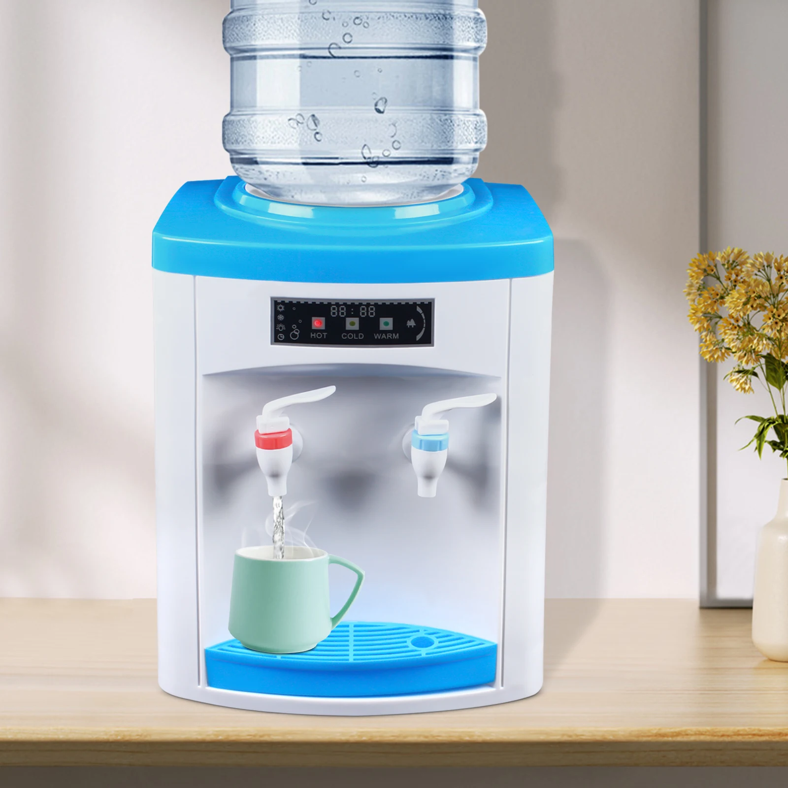 

5-18 Liter Electric Water Dispenser, Hot And Cold Water Sources, Detachable, 550 Watts, Suitable For Bedrooms, Studios, Offices