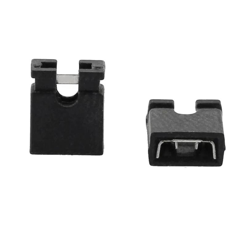 N11R Jumper Cap 2.54Mm Pitch Opening Black Multifunctional Shorting Cap Shorting Block Pin Jumper Connection Block Easy To Use