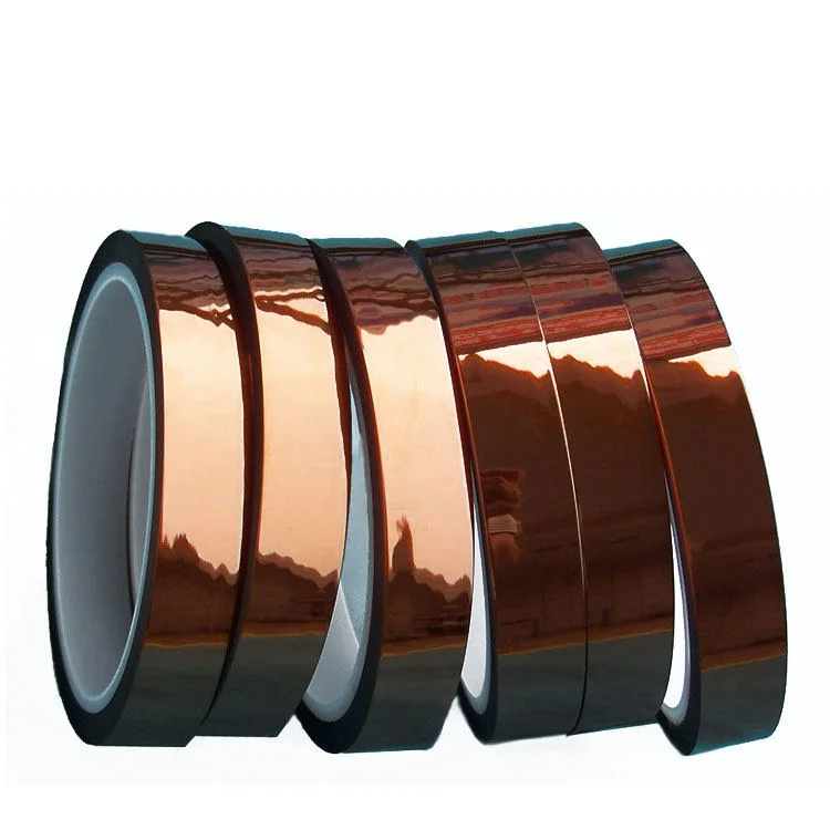 1Pcs 33M 3mm~50mm Polyimide Adhesive Insulating Adhesive Tape,for PCB Heat Tape Board Protection, Insulation and Heat Insulation
