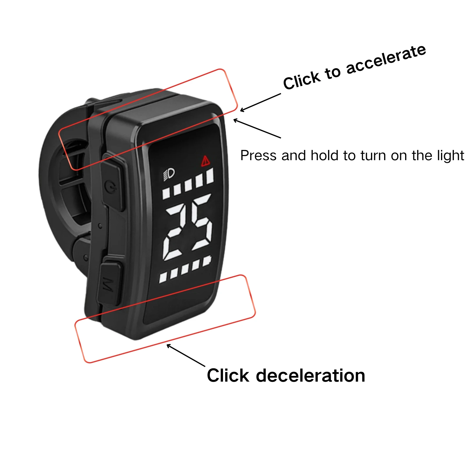 BAFANG DZ40 Display for Ebike - Small Size Display for 8Fun BBS02 BBSHD BBS01 Electric Mid Drive Kit