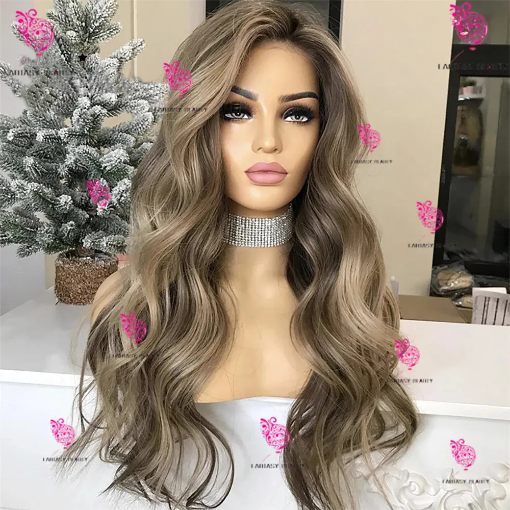 Body Wave Beautiful and comfortable glue-free female wig 100% real hair easy to wear for beginners HD full lace wig