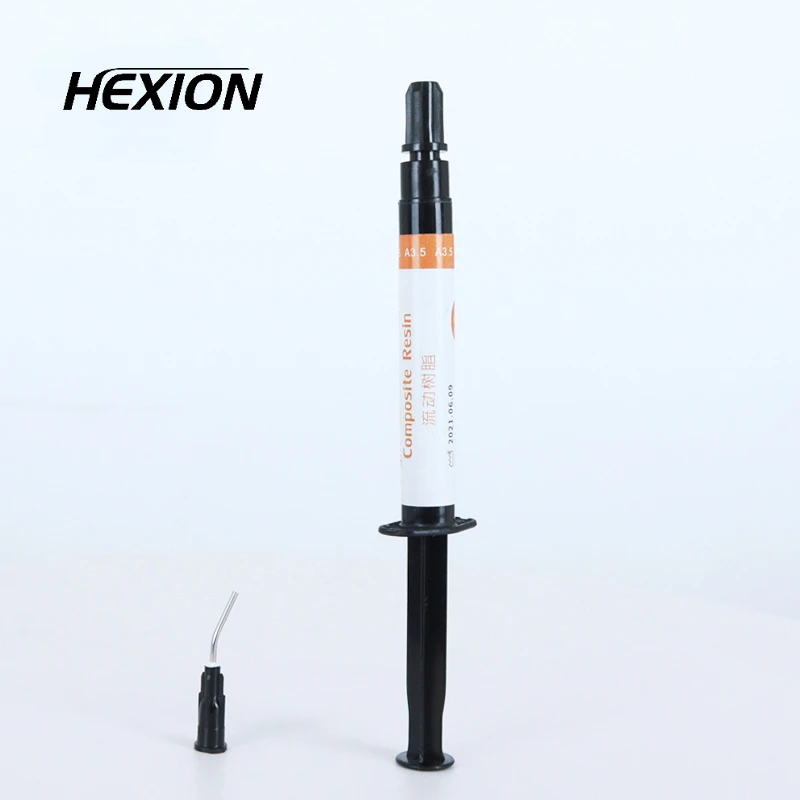 Dental Resin Light-Curable Flowable Fluid Resin Materials Composite Resin Dental Material 2.5g Oral Filling Tools