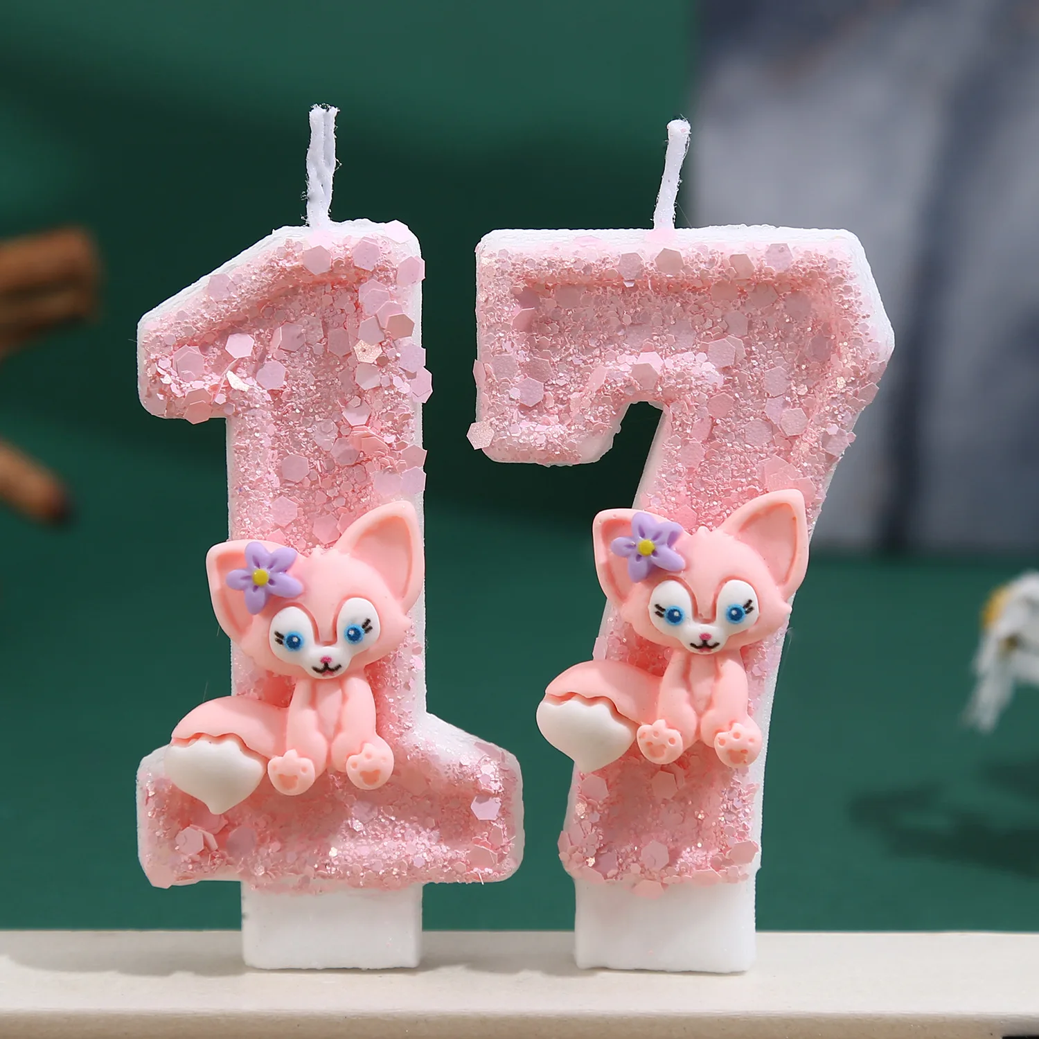 1pc Cartoon puppe kerze kreative prinzessin nette rosa geburtstag kuchen plugin jahrestag atmosphäre kerze