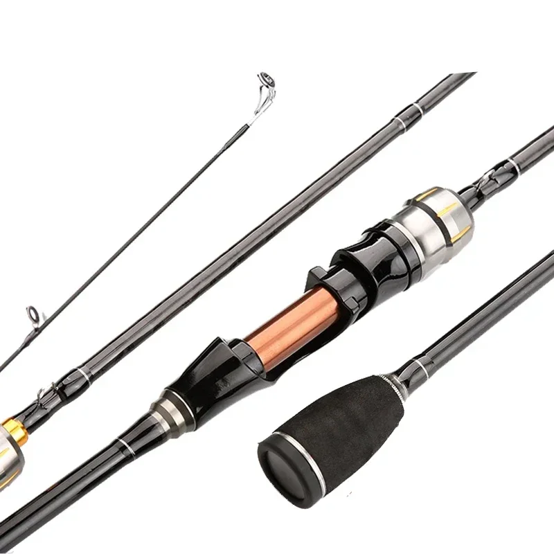 Fishing Rod 2 Section Lure 1.68m 1.8m Spinning Fishing Rod L Power High Carbon Fishing Pole Lure Weight 5-15g Baitcasting Rod