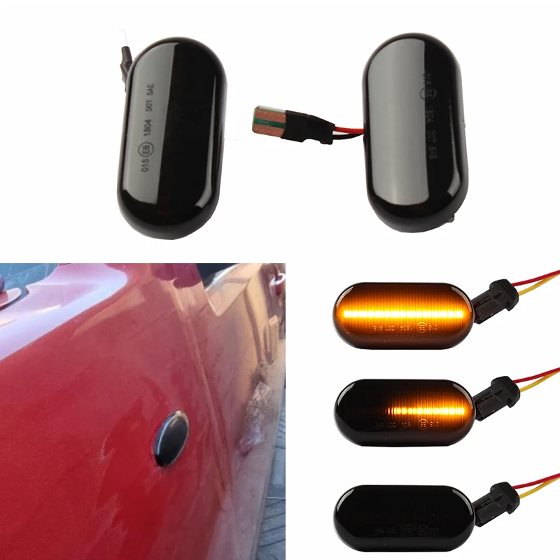 

Turn Signal Lamp LED For Nissan Qashqai J10 X-trail T31 Cube Juke Leaf Micra Micra K13 Note E11 Dynamic Side Marker Blinker 2pcs