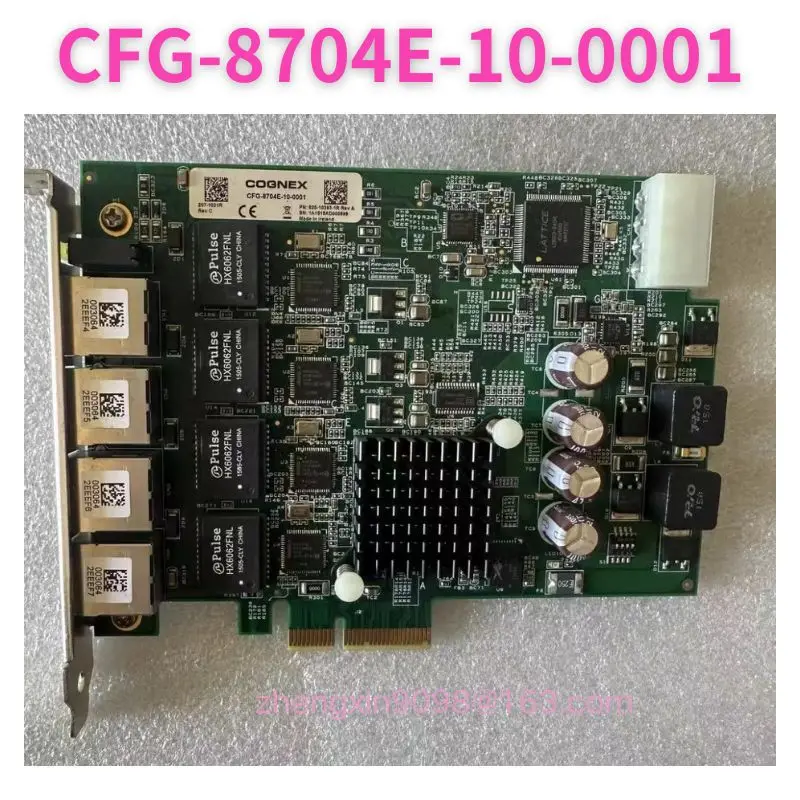 Used CFG-8704E-10-0001 Industrial camera capture card Functional test OK