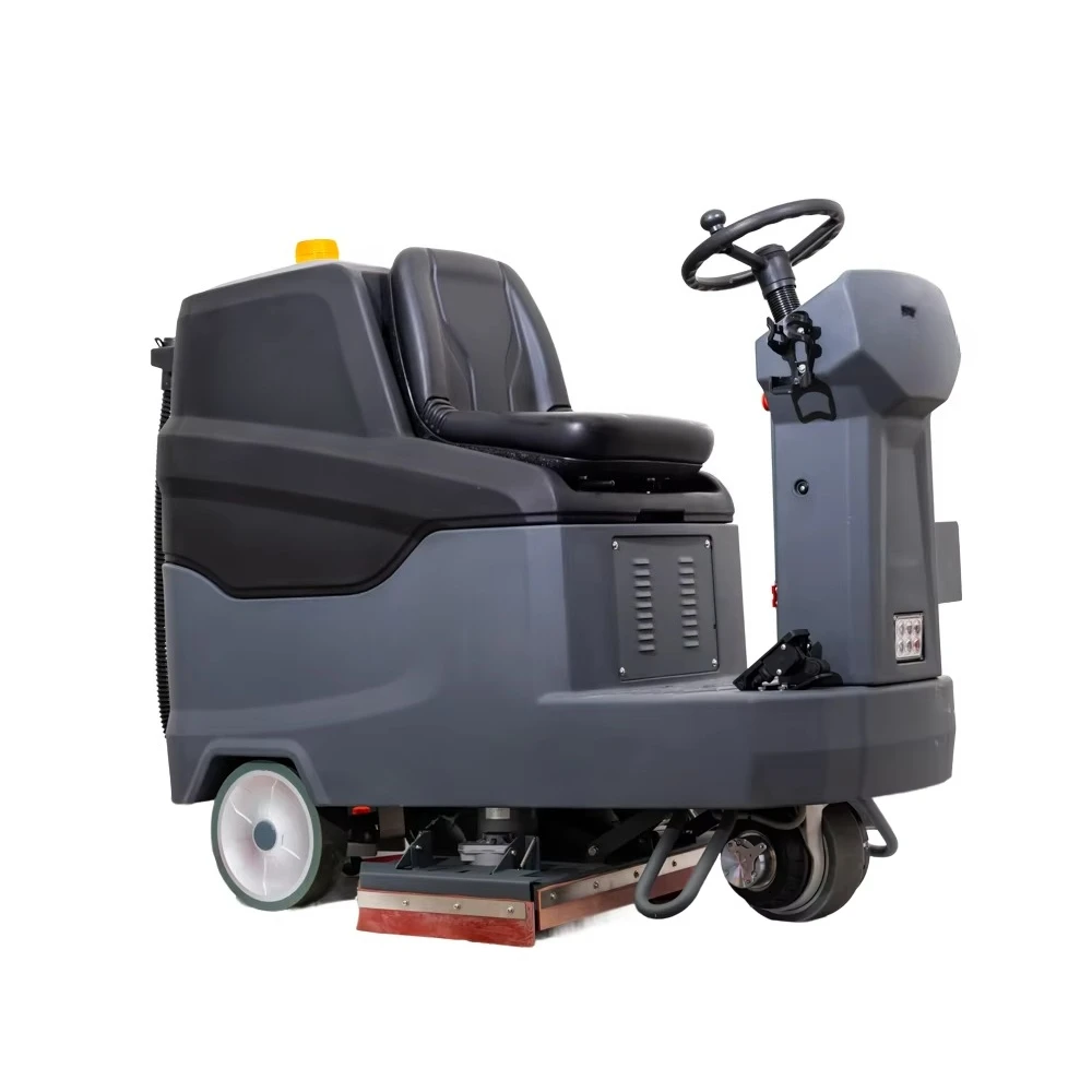 Hot Selling Ride on Hospital Floor Scrubber Diamond Cleaning Machine Automatic Floor Washing Machine for Healthcare Facilities