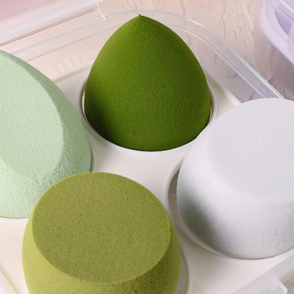 Face Face Foundation Sponge Set Cosmetic Puff For VNZN Beauty Tools Soft Wet Dry Use Blender With Storage Container Case - Aliexpress Deal