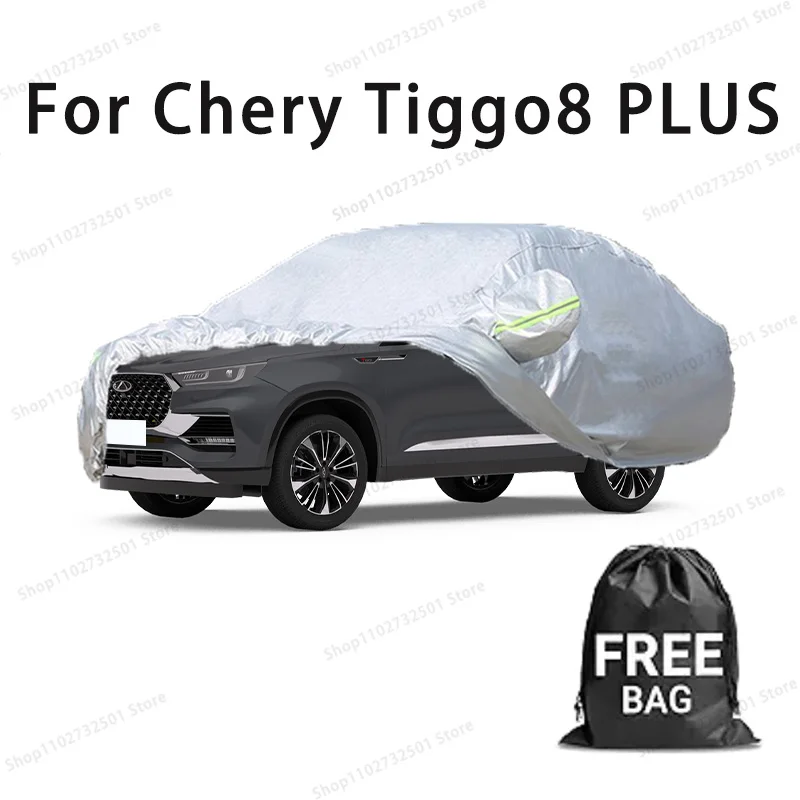 

Car cover For Chery Tiggo8 PLUS Full cover Waterproof sun protection cover Scratch resistant cars accessories