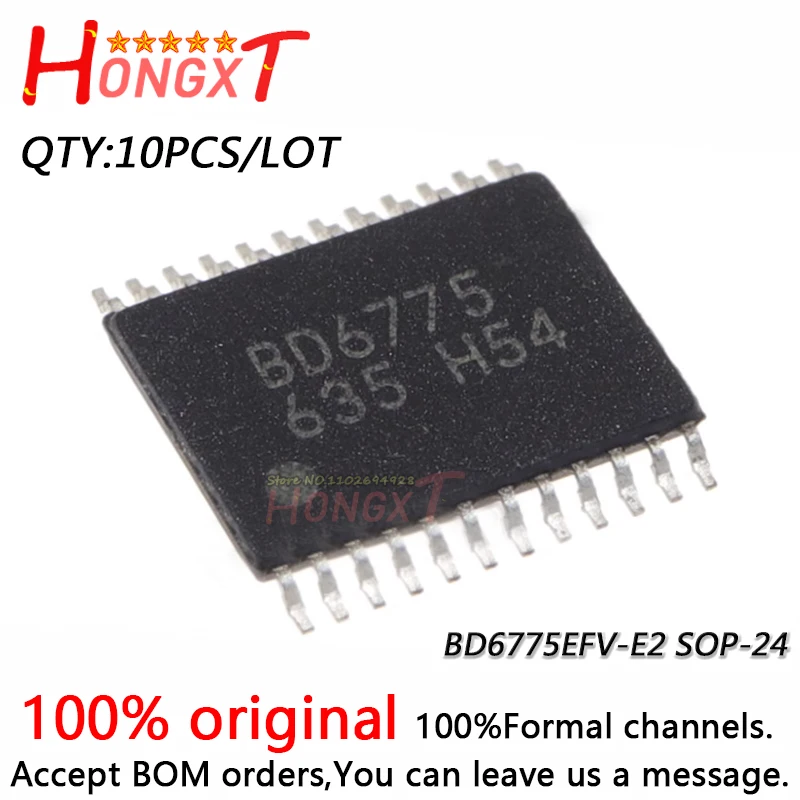 10PCS 100% NEW BD6775 BD6775EFV BD6775EFV-E2 SOP-24.Chipset