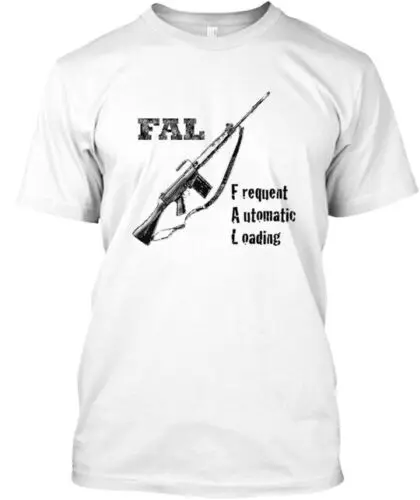 FN FAL (Surplus Rifle) Tee T-Shirt Made in the USA Size S to 5XL