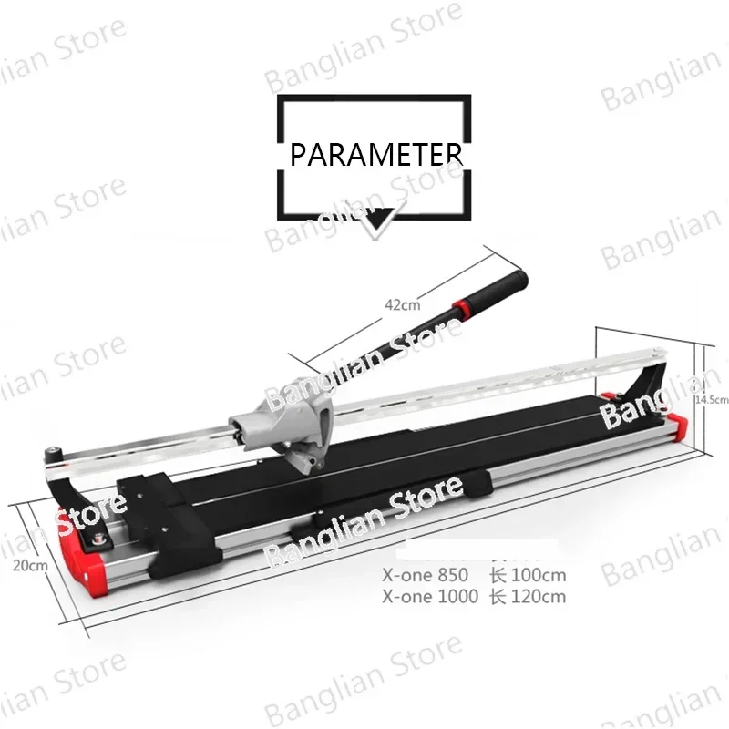 1200 Ceramic Tile Cutter Reinforced Manual Ceramic Tile and Floor Tile Push-Pull Knife High-Precision Knife