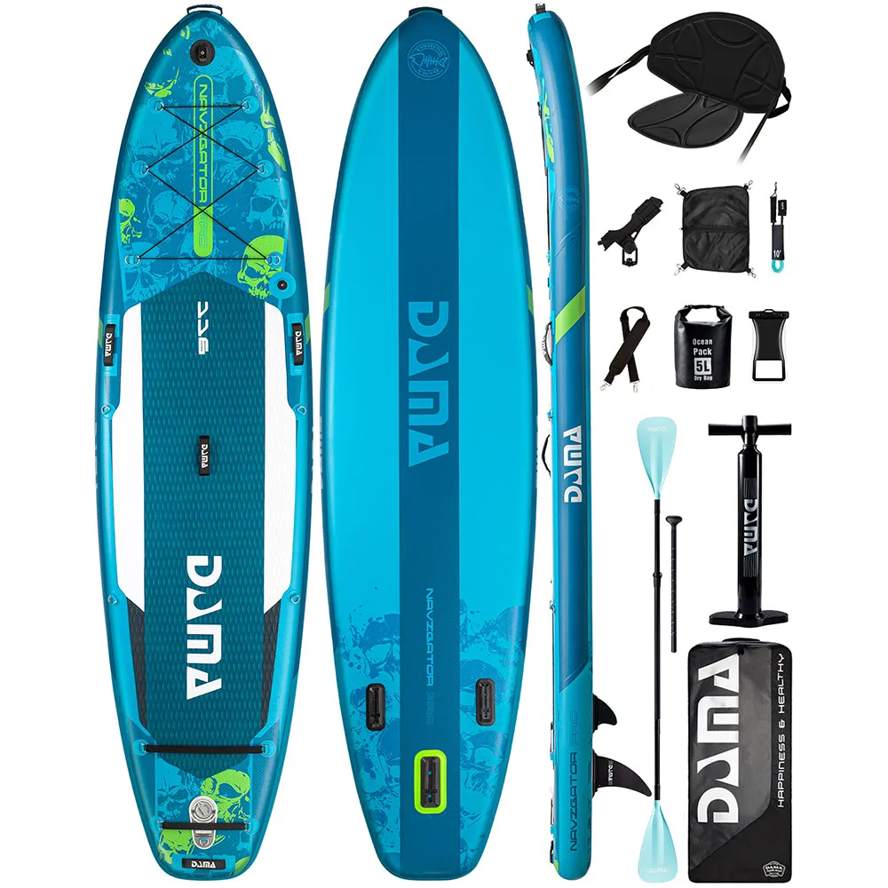 

DAMA Inflatable Paddle Board 11'6''x35''x6'' Adult Standing Style Aquatic Sports Fishing With Accessories SUP Board 2023 NEW