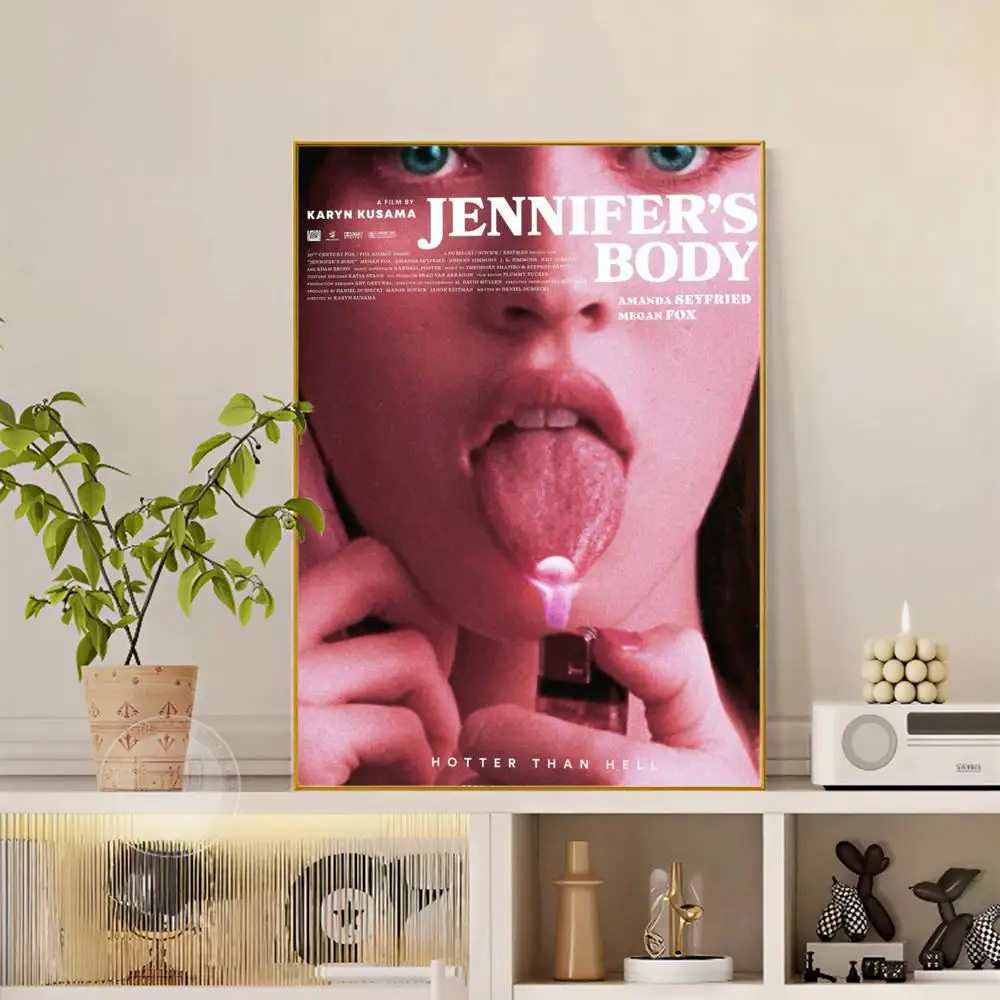 Pop-Film Jennifer Body Poster, vielseitige HD-wasserdichte Wandkunst, selbstklebende Dekoration für jeden Raum, ideales Geschenk – Detail 20