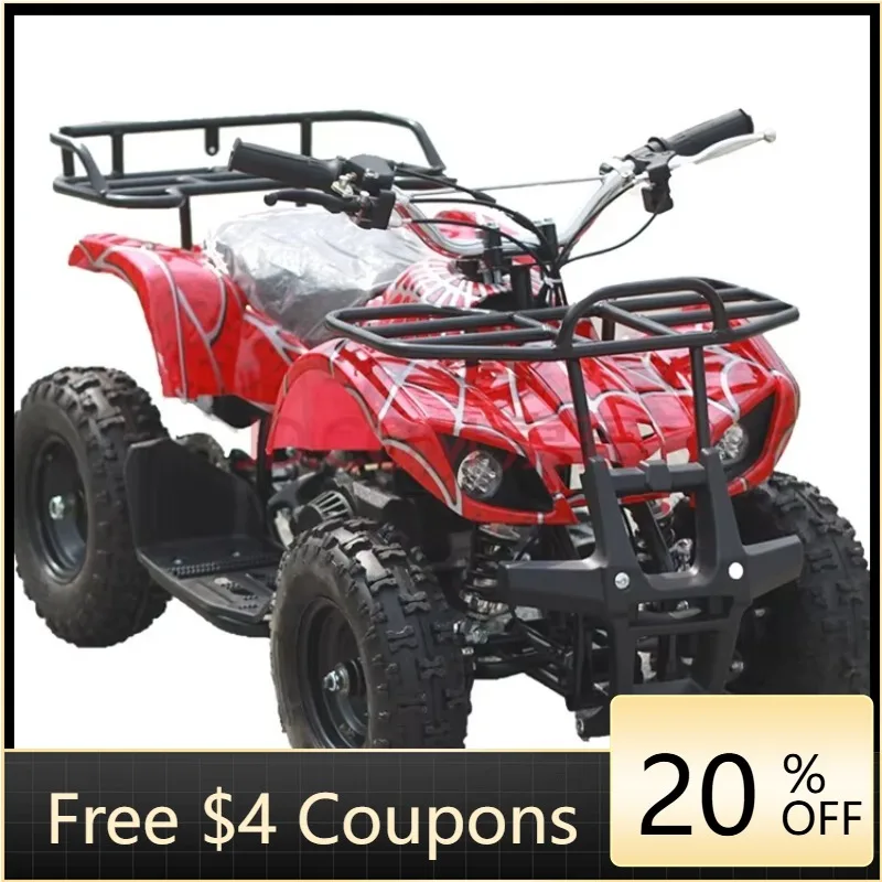 YzhgbMini 2-stroke 49cc small four-wheel all-terrain vehicle off-road vehicle oil-burning mountain bike