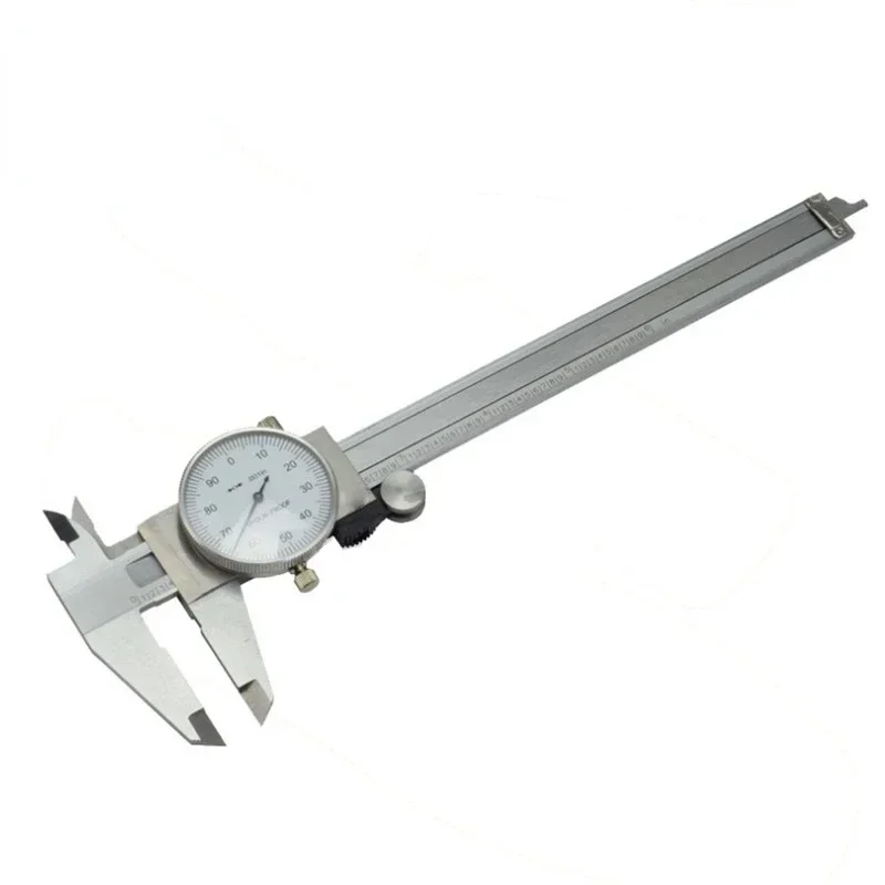 

0-150mm Metric Gauge Measuring Tool Dial Vernier Caliper Shock-proof Vernier Caliper 0.02mm DC104-200