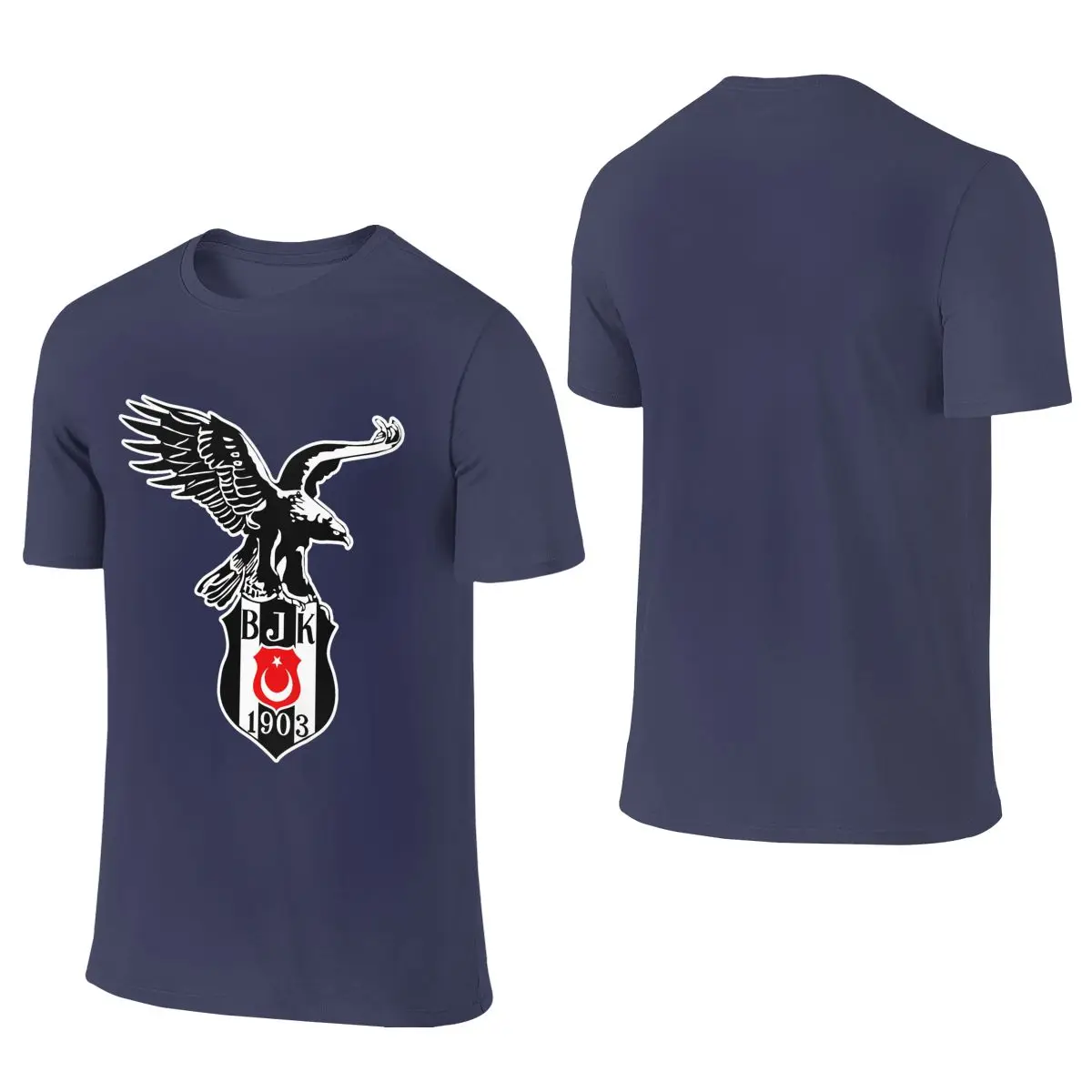 Besiktas - Be Ikta Istanbul 1903 Breathable Reversible T-shirt Minimalist Vibe   Women's T-shirts