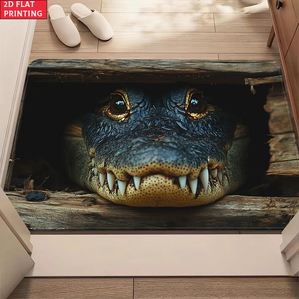 Dinosaur Shark Alligator Spider Everyday Doormat Front Door Back Door Entryway Bathroom Floor Mat Kitchen Patio Home Decor
