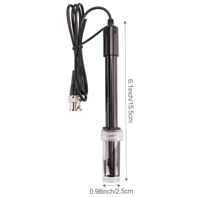 

AT35-Ph Replacement Probe Aquarium Hydroponic Laboratory Electrode Ph Meter Potential Test Bnc Q9 Connector