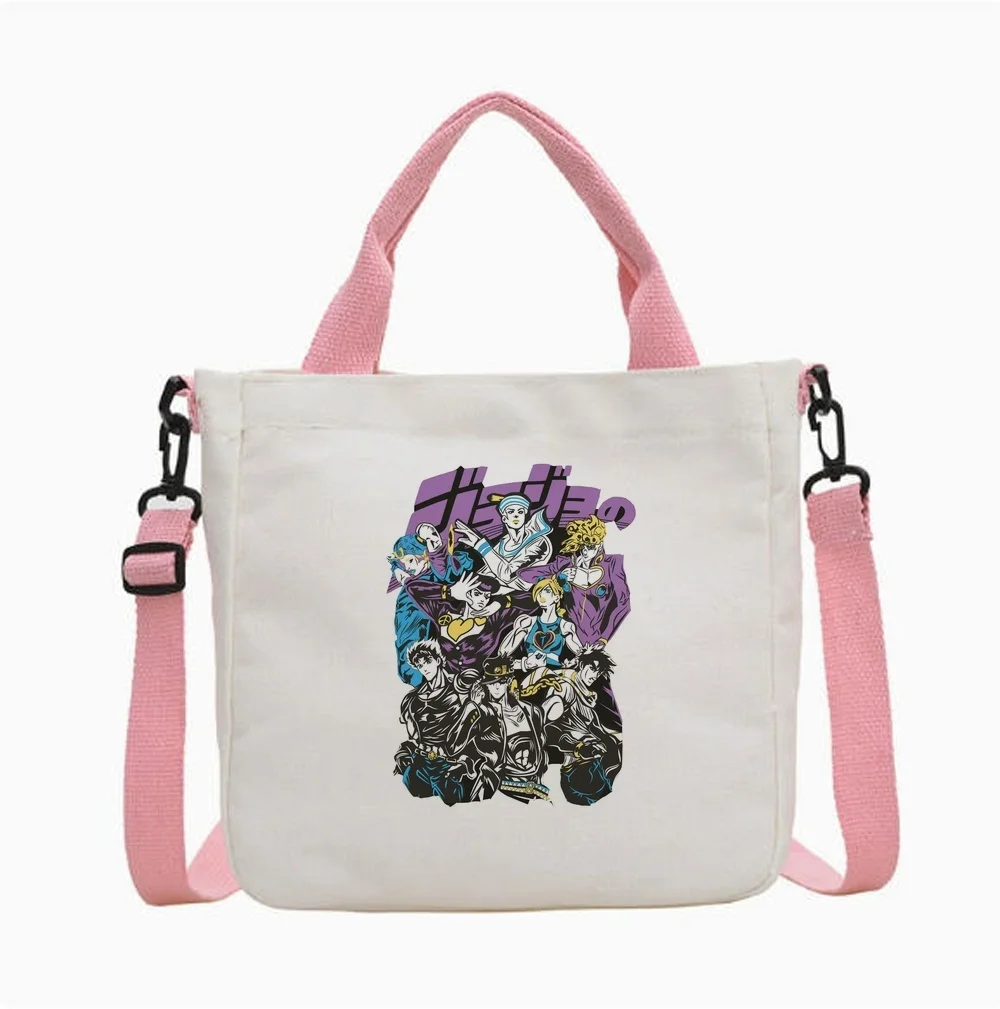 Jojo Bizarre Adventure Steel Ball Run tote bag einkaufstasche sac cabas personnalisable bolsas de tela woman