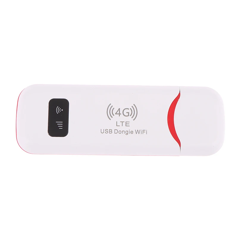 Router 4G LTE USB Dongle WiFi, Router Modem Broadband ponsel stik kartu Sim dengan adaptor saku