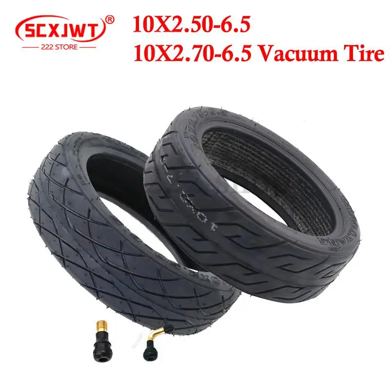 

Ubeless Tyre 10x2.50-6.5 10x2.70-6.5 Vacuum Tire For NINEBOT Max G30 Tire Scooter Practical Ide