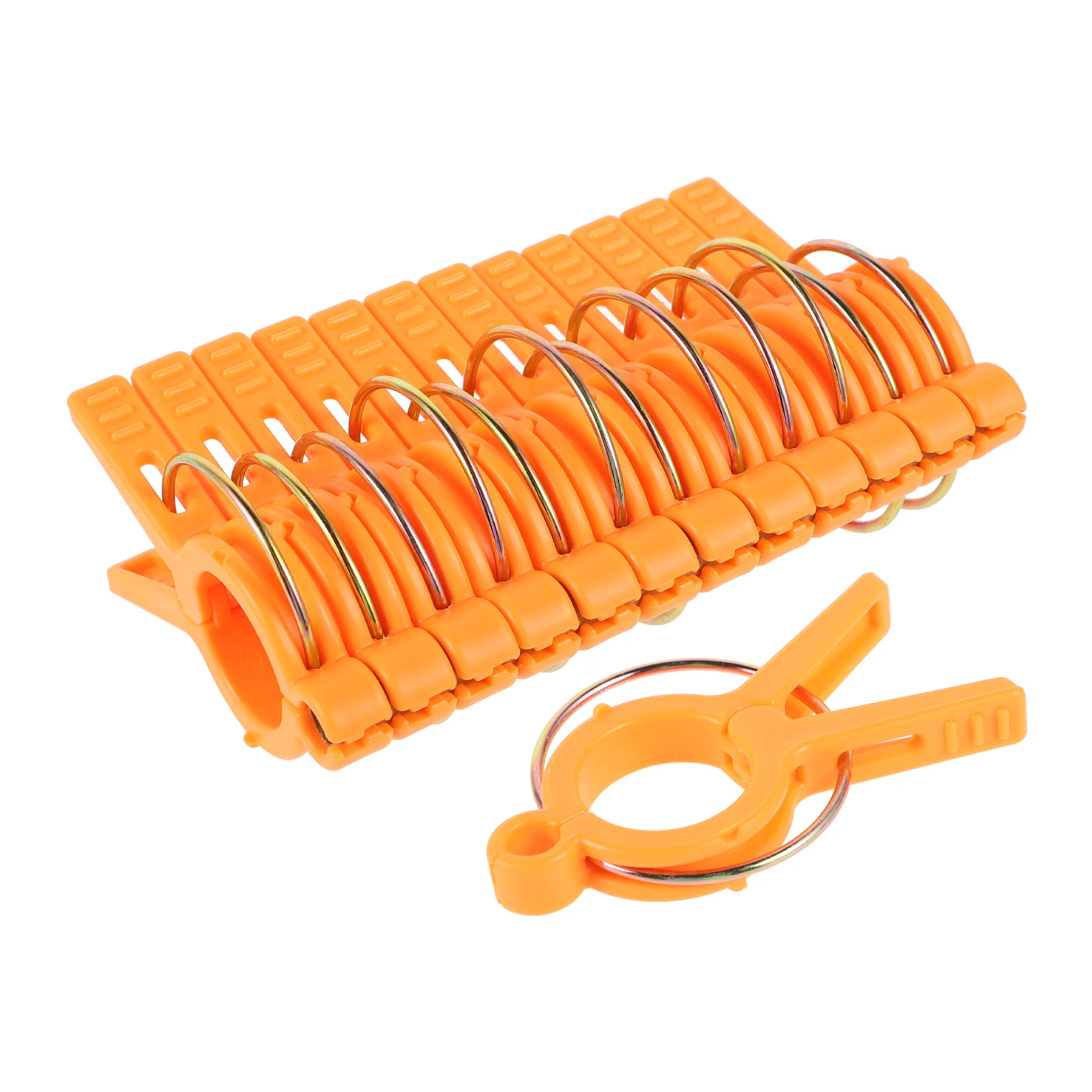 

12pcs Plant Clips Reusable Garden Plastic Trellis Vines Support Clamp For Plants Promoting Plant Fixing Clamp Growth