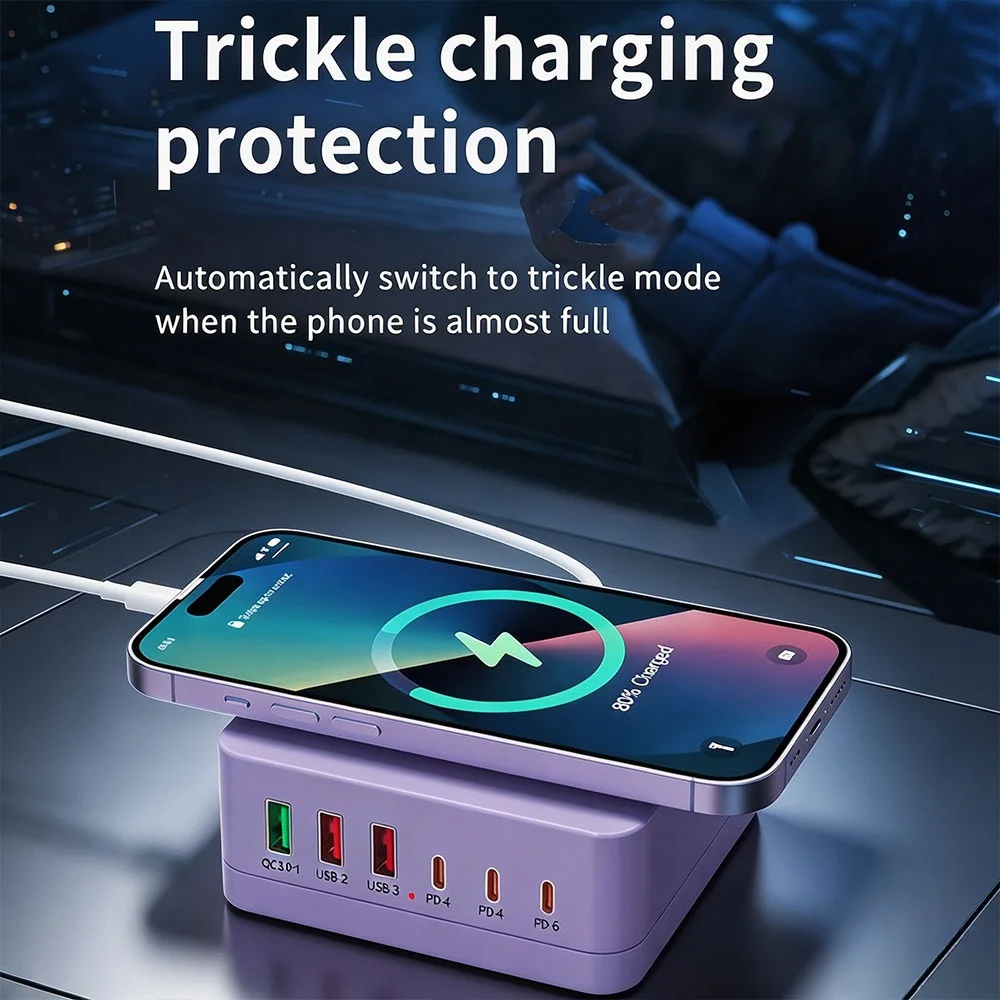 140W Desktop Charging Station - Electronics And Gadgets With C recension och pris