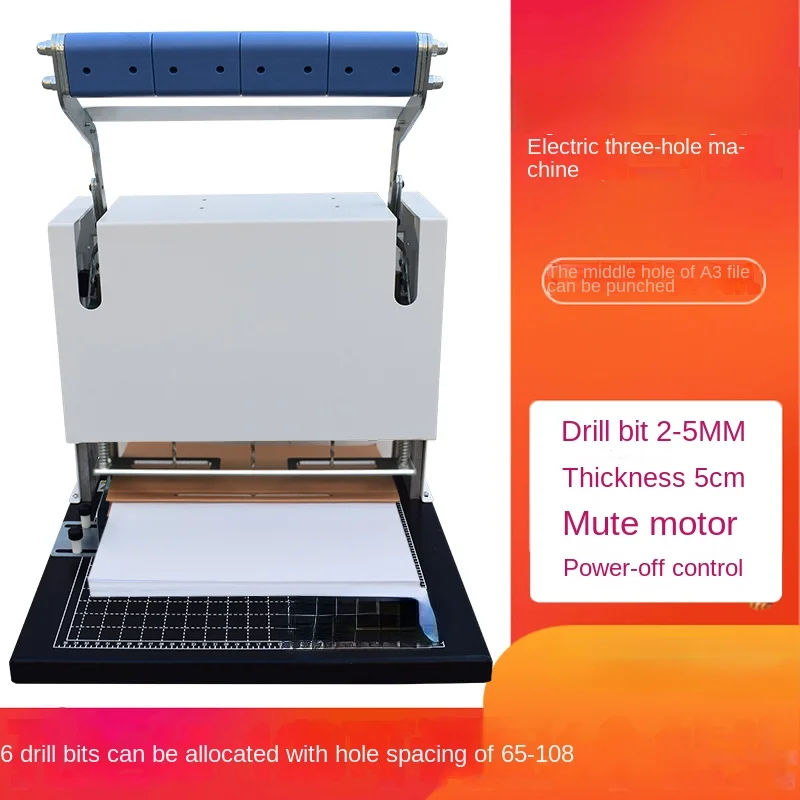 

Adjustable Hole Distance Electric Three-Hole Punching Machine Science and Technology Engineering Documents Court File