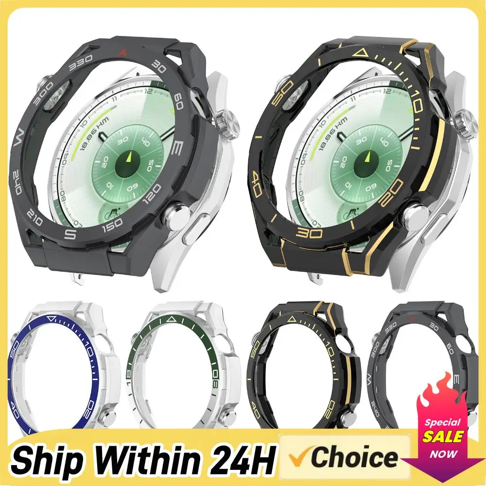 Schutzhülle mit Aussparungen für Huawei Watch GT6 Pro 46mm - Rahmen-Bumper und Schutzabdeckung