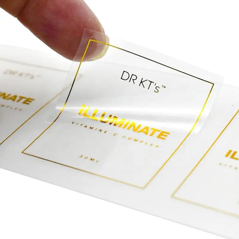 Customized Self-adhesive Label Stickers, Advertising logos, QR codes, sealing stickers, transparent waterproof food stickers