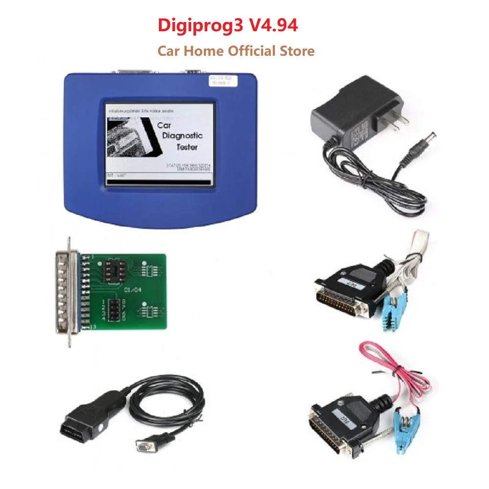 Digiprog 3 V4.94 Professional Odometer Programmer Tool Mileage Correct Tool Work Multilanguage Work for Most Cars