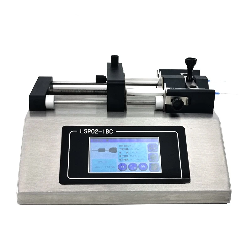 

LSP-C Laboratory Syringe Pump Touch Screen Control High Precision Injection Constant Speed Quantitative Extraction Perfusion