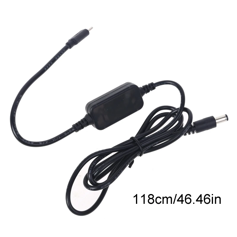 USB C PD Type C Male to Male 5.5x2.1mm Plug 12V 20V Cable for Wifi Router Power Connector Adapter LED Lights