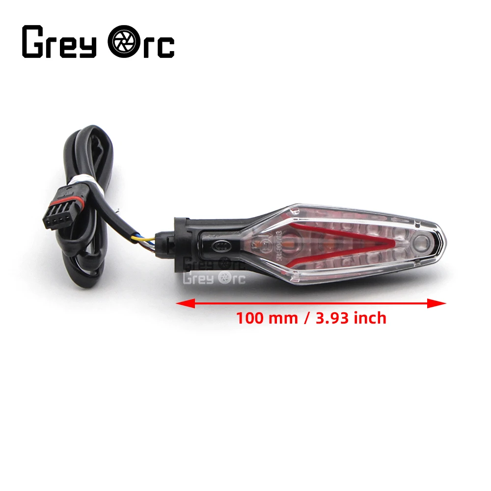 LED Rear Turn Signal Brake Light For BMW S1000RR M1000RR S1000XR Motorcycle Flashing Indicator Blinker Lamp Flashing