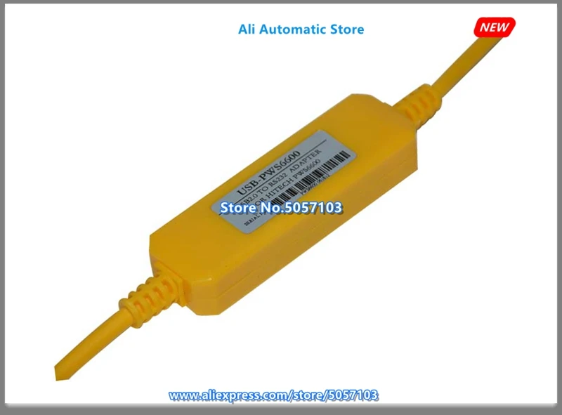 Yellow USB-PWS6600 Touch Screen PWS6600 PWS6800 Programming Cable