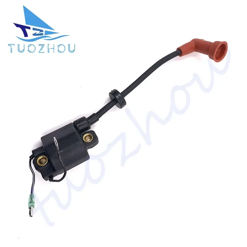 6H3-85570-00 Ignition Coil Assy For Yamaha Outboard Motor 2T 60/85HP K50/E60H/60F/70B/70E，6H3-85570-10，6H3-85570