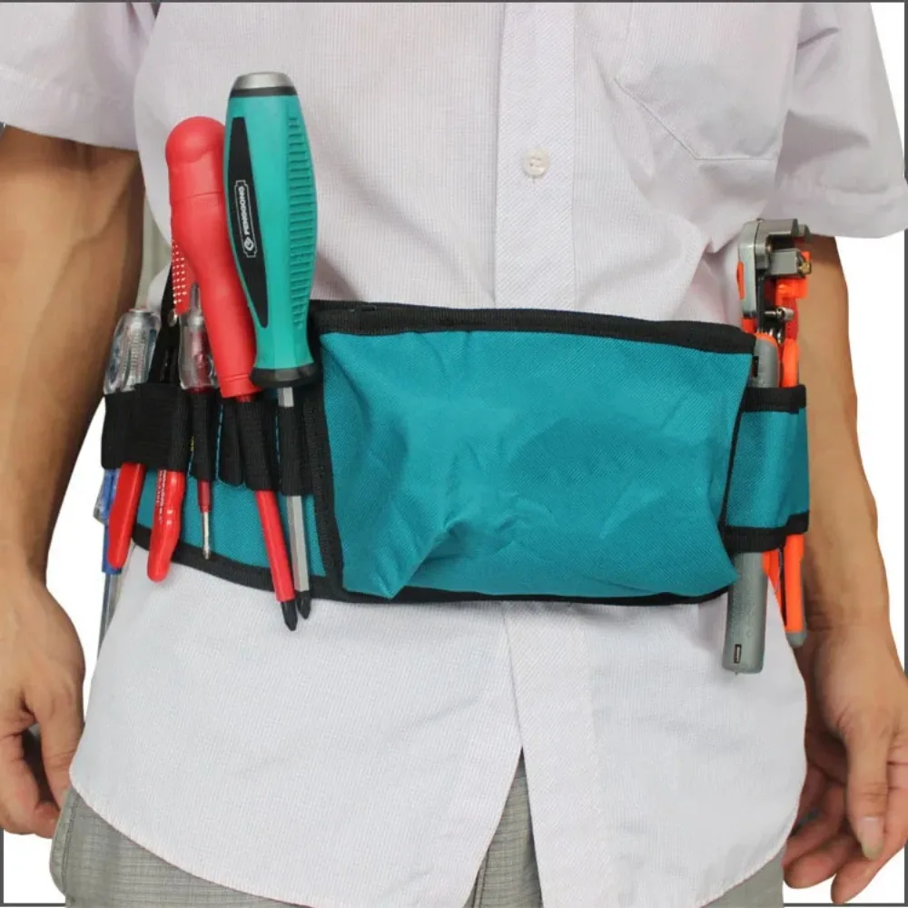 Multi-functional Electrician Tools Bag Waist Pouch Belt Storage Holder Organizer Garden Tool Kits Waist Packs Oxford Cloth