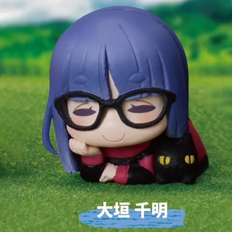 StaSto Laid Back Camp Action Figures Model Shima Rin Ogaki Chiaki Inuyama Aoi Ena Saitou Kagamihara Nadeshiko Gashapon Original