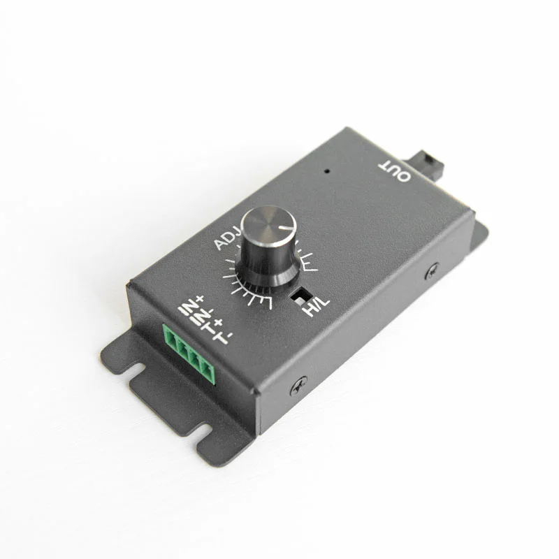 24V 1 channel controller light source brightness adjustment knob to adjust the visual light source controller