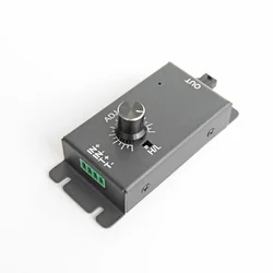 24V 1 channel controller light source brightness adjustment knob to adjust the visual light source controller