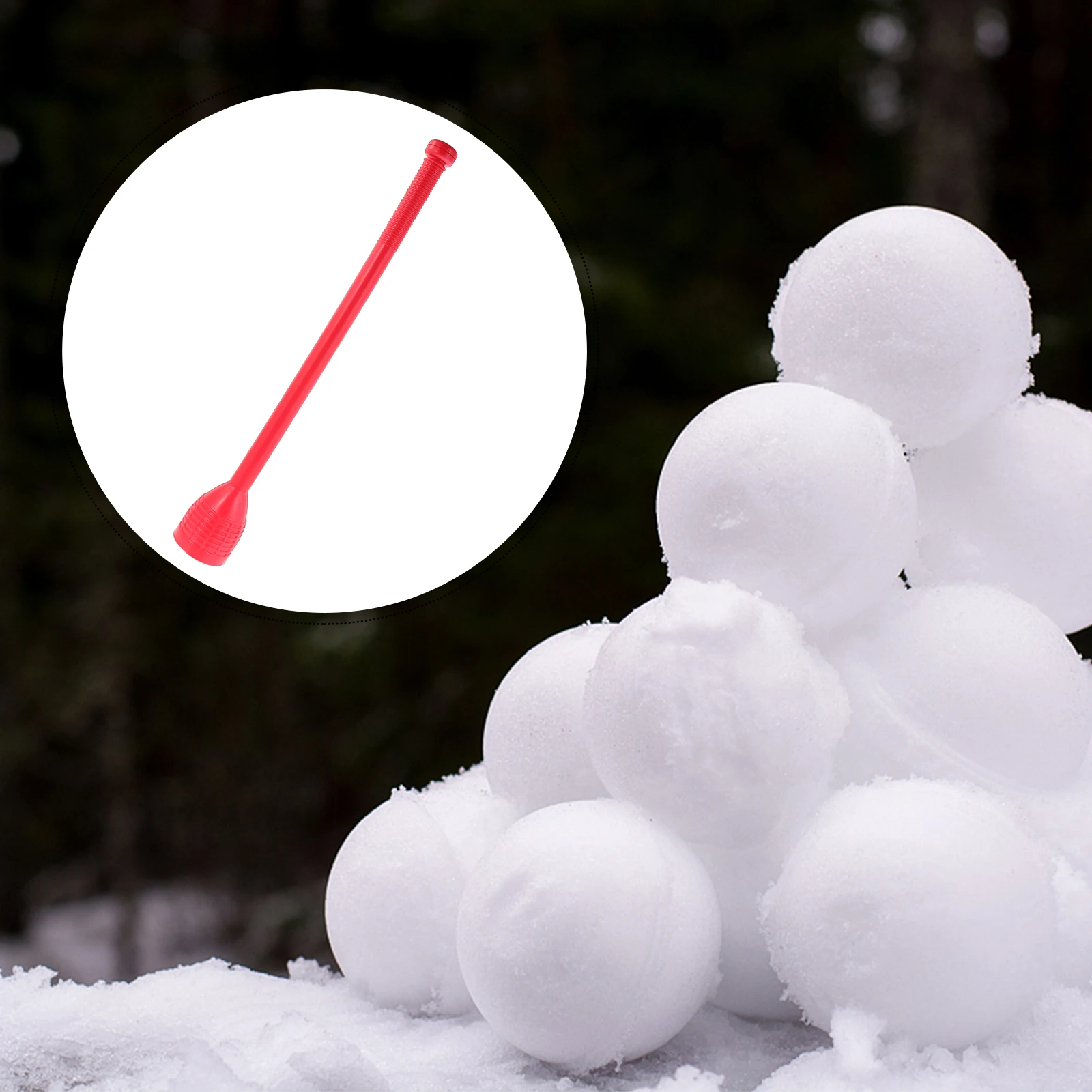 雪玉クリエイティブスティック冬の屋外遊び投げ棒子供の楽しいゲームデバイススイミングプール水