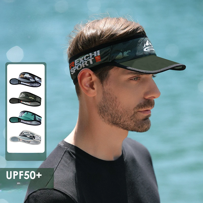 

Summer Outdoor Sports Men's Fishing Cycling Sun Protection Hat UV Protection Sweat-absorbing Breathable Hollow Top Hat