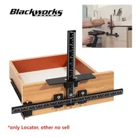 For Fast Accurate Installation Door Drawer Knob Pull Handle Drill Guide Locator Aluminum Adjustable Cabinet Hardware Jig