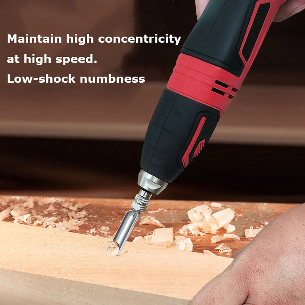 مجموعة أدوات النجار، سكين نحت كهربائي للأعمال الخشبية يأتي مع مروحة تبريد مدمجة، تصميم مريح للحماية الأمنية